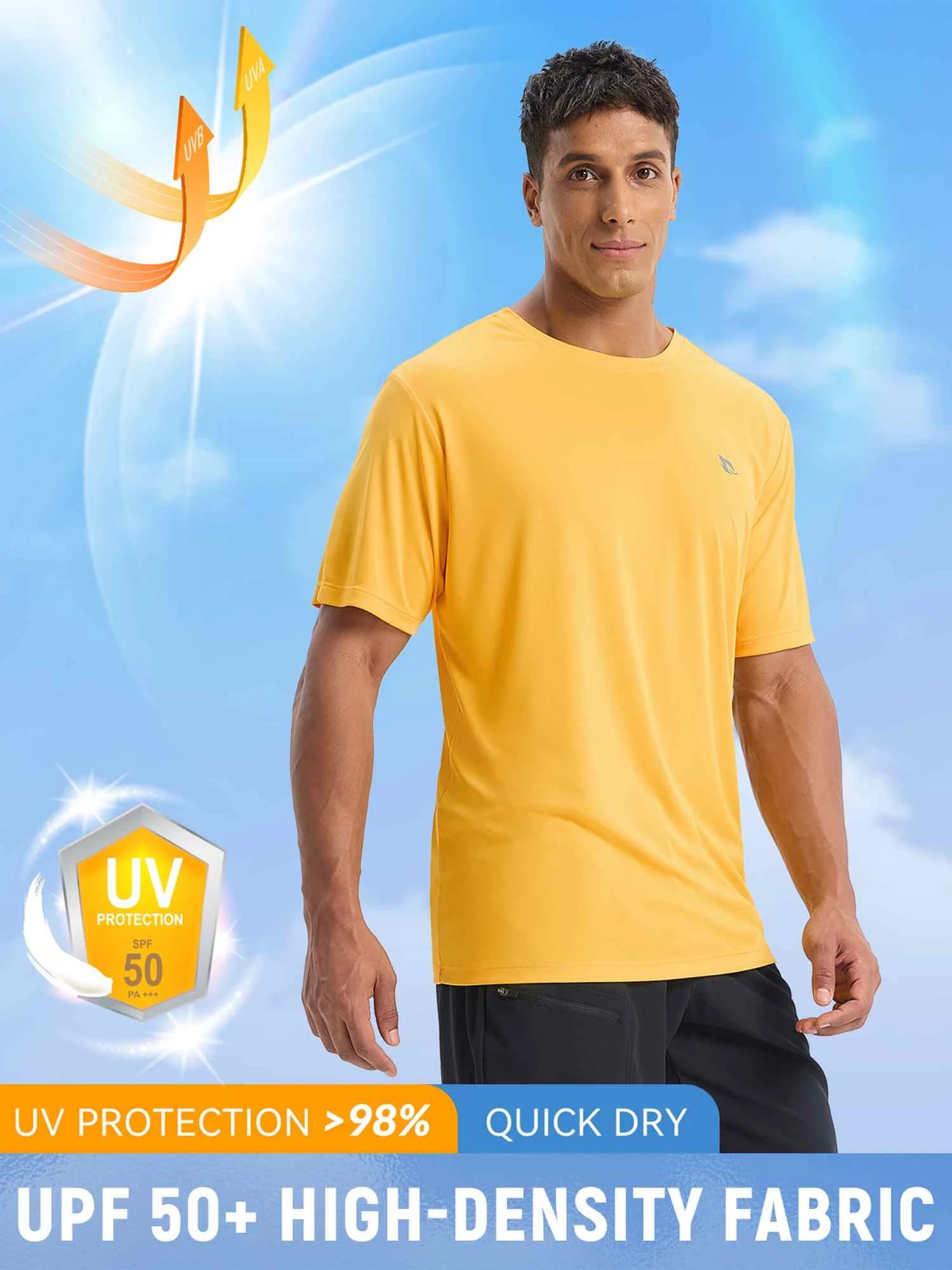 Men's Outdoor Short Sleeve Crew Neck T-Shirt 6 Men's Outdoor Short Sleeve Crew Neck T-Shirt - Image 6