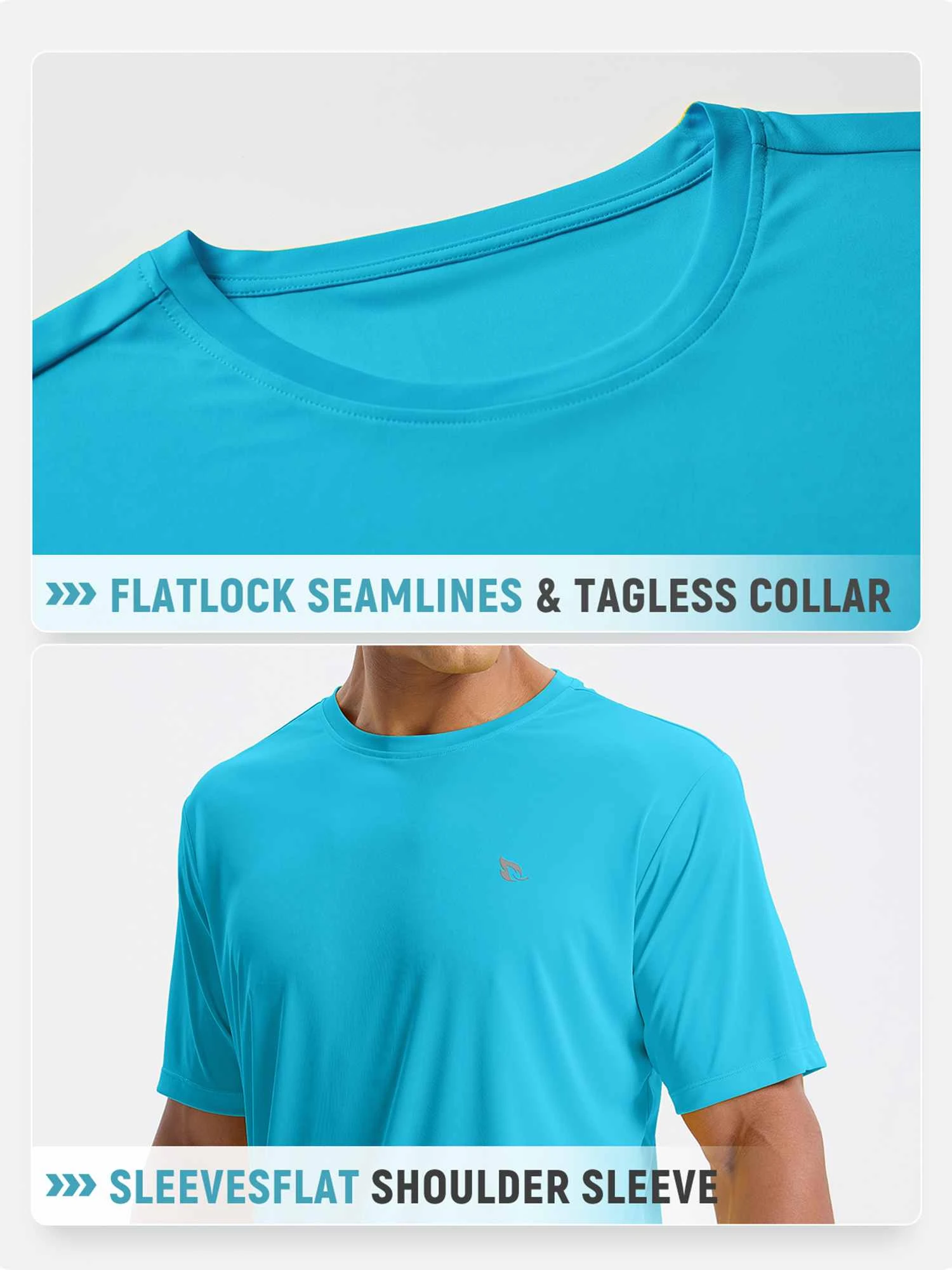 Men's Outdoor Short Sleeve Crew Neck T-Shirt 15 Men's Outdoor Short Sleeve Crew Neck T-Shirt - Image 15