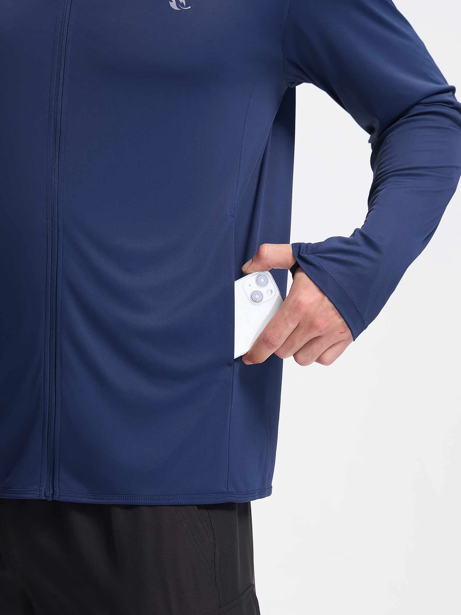 Men's Outdoor Full-Zip Hoodie Jacket 12 Men's Outdoor Full-Zip Hoodie Jacket - Image 12