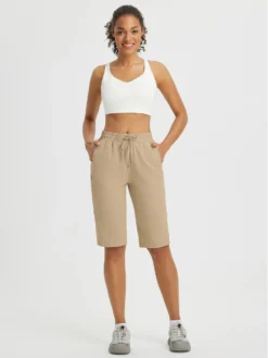 Raindrop Ready Knee Length Shorts -Baleaf Clothing Shop bgo024 5 bdd0b09d e4a0 442f 956a d9ae941df67d