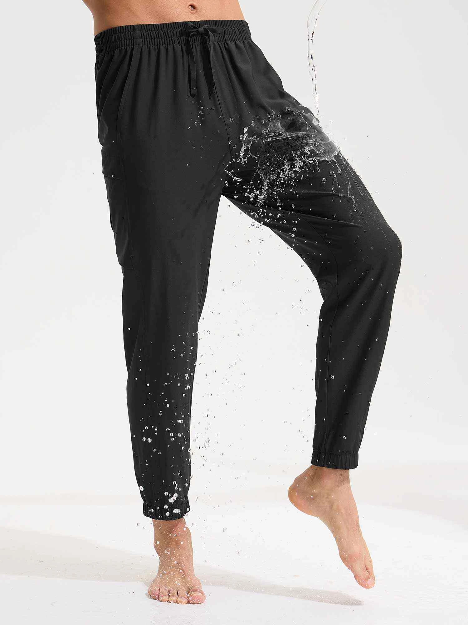 Men's Woven Hiking Joggers 2 Men's Woven Hiking Joggers - Image 2