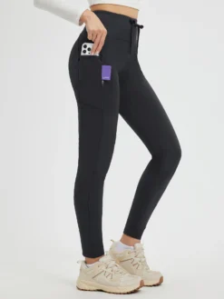 Outdoor Multi-Pocket Slim-Fit Knit Fleece Pants -Baleaf Clothing Shop bgo041 2 c4637a68 d860 44c3 9c0d 5b2e8adaa594