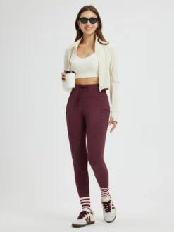 Outdoor Multi-Pocket Slim-Fit Knit Fleece Pants -Baleaf Clothing Shop bgo041 6 a64edfe8 0778 4a8d 86cd 8bc2b6475b6d