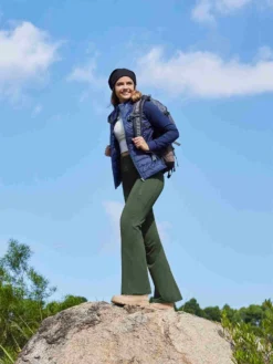 Women’s Outdoor Fleece Long-Inseam Cross-Waistband Flare Pants -Baleaf Clothing Shop bgo042 6 7a47a333 d06a 49aa aefa 1e08885fb247