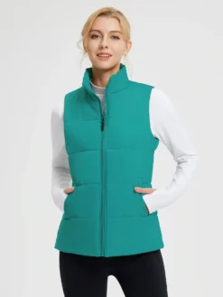 Outdoor Woven DuPont Cotton Wide Quilted Vest -Baleaf Clothing Shop bgo046 3