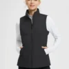 Outdoor Woven DuPont Cotton Wide Quilted Vest