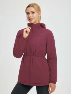 Women’s Outdoor Waist-Defining Woven Cotton Jacket -Baleaf Clothing Shop bgo054 2 64a60bc5 da6e 47dc 9a37 5a6971048feb
