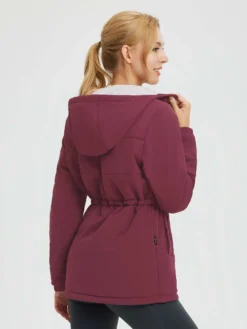 Women’s Outdoor Waist-Defining Woven Cotton Jacket -Baleaf Clothing Shop bgo054 3 63d1ece6 aeaa 429d 852e fea8c3991354