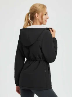 Women’s Outdoor Waist-Defining Woven Cotton Jacket -Baleaf Clothing Shop bgo054 3 dc30ce26 dba1 43d0 ae33 f66d00ed1bb7