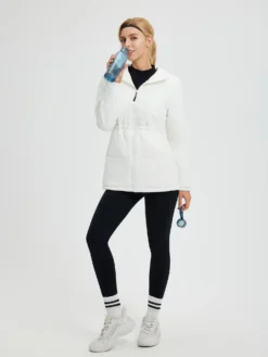 Women’s Outdoor Waist-Defining Woven Cotton Jacket -Baleaf Clothing Shop bgo054 6 bcb297b4 c74f 4a8c 9f69 d6b5c6279438