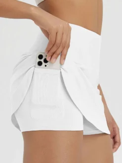 Women's High-Waisted Running Skirt With Built-in Shorts -Baleaf Clothing Shop bgr019 3 1f902c15 9c35 4ea9 8b80 e1587ead8591