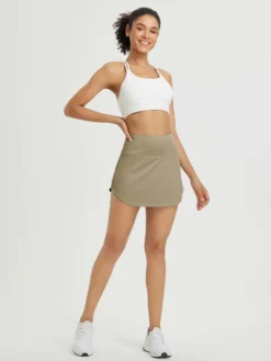 Women's High-Waisted Running Skirt With Built-in Shorts -Baleaf Clothing Shop bgr019 5 780eecac c5ee 454c 8f86 41b1a823d8d7