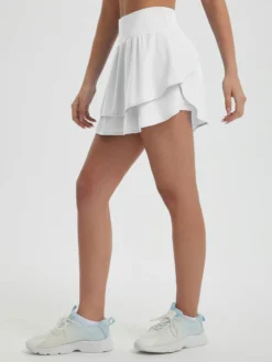 Breezy Days Double Ruffle Skort 36 Breezy Days Double Ruffle Skort -Baleaf Clothing Shop bgr023 2