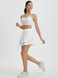 Breezy Days Double Ruffle Skort 39 Breezy Days Double Ruffle Skort -Baleaf Clothing Shop bgr023 5