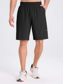 Men's 9" Running Shorts -Baleaf Clothing Shop bgr027 Black 1