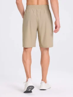 Men's 9" Running Shorts -Baleaf Clothing Shop bgr027 Khaki 3
