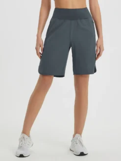Women's 9" High-Waisted Running Shorts -Baleaf Clothing Shop bgr030 1 743fc600 b8c1 4a1f a8b0 3d4d2968bf12