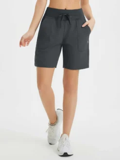 Women's 7" High-Waisted Running Shorts -Baleaf Clothing Shop bgr031 1 39886877 45a3 4862 90fe 85a4eba29098