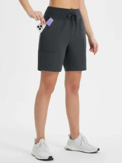 Women's 7" High-Waisted Running Shorts -Baleaf Clothing Shop bgr031 3 8d7c4a7a e3ca 4bd6 8645 774f408c6fb0