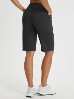 Secret Breeze 12" High-Rise Shorts 23 Secret Breeze 12" High-Rise Shorts -Baleaf Clothing Shop bgr032 3