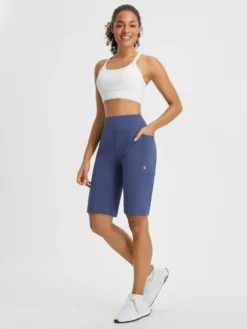 Secret Breeze 12" High-Rise Shorts 27 Secret Breeze 12" High-Rise Shorts -Baleaf Clothing Shop bgr032 5