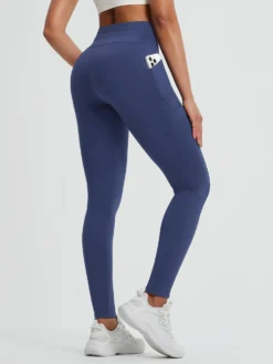 Running High-Waisted Fleece Leggings -Baleaf Clothing Shop bgr034 4