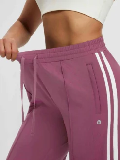 Women’s Running Side-Panel Contrast Fleece Straight-Leg Pants -Baleaf Clothing Shop bgr039 4 d3c29cd9 d7d1 4d59 9d19 94878873376e