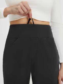 Running Flat-Waist Fleece Tapered Pants -Baleaf Clothing Shop bgr041 5 58a78227 c29a 4069 90d3 6578ab49e4c9