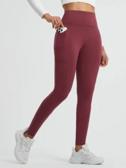 Running Cross Pocket Fleece Tight Leggings -Baleaf Clothing Shop bgr042 1 fc096a32 1ea5 4d76 9e10 4adb5e70cb38