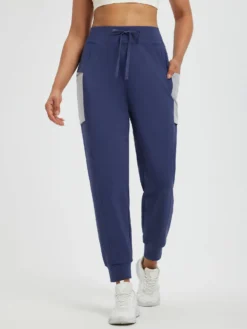 Women’s Running Patchwork Pockets Fleece Cuffed Pants 32 Women’s Running Patchwork Pockets Fleece Cuffed Pants -Baleaf Clothing Shop bgr043 1
