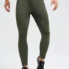 Running External Drawstring Fleece Tights