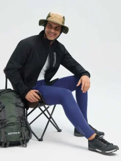 Running External Drawstring Fleece Tights -Baleaf Clothing Shop bgr045 6