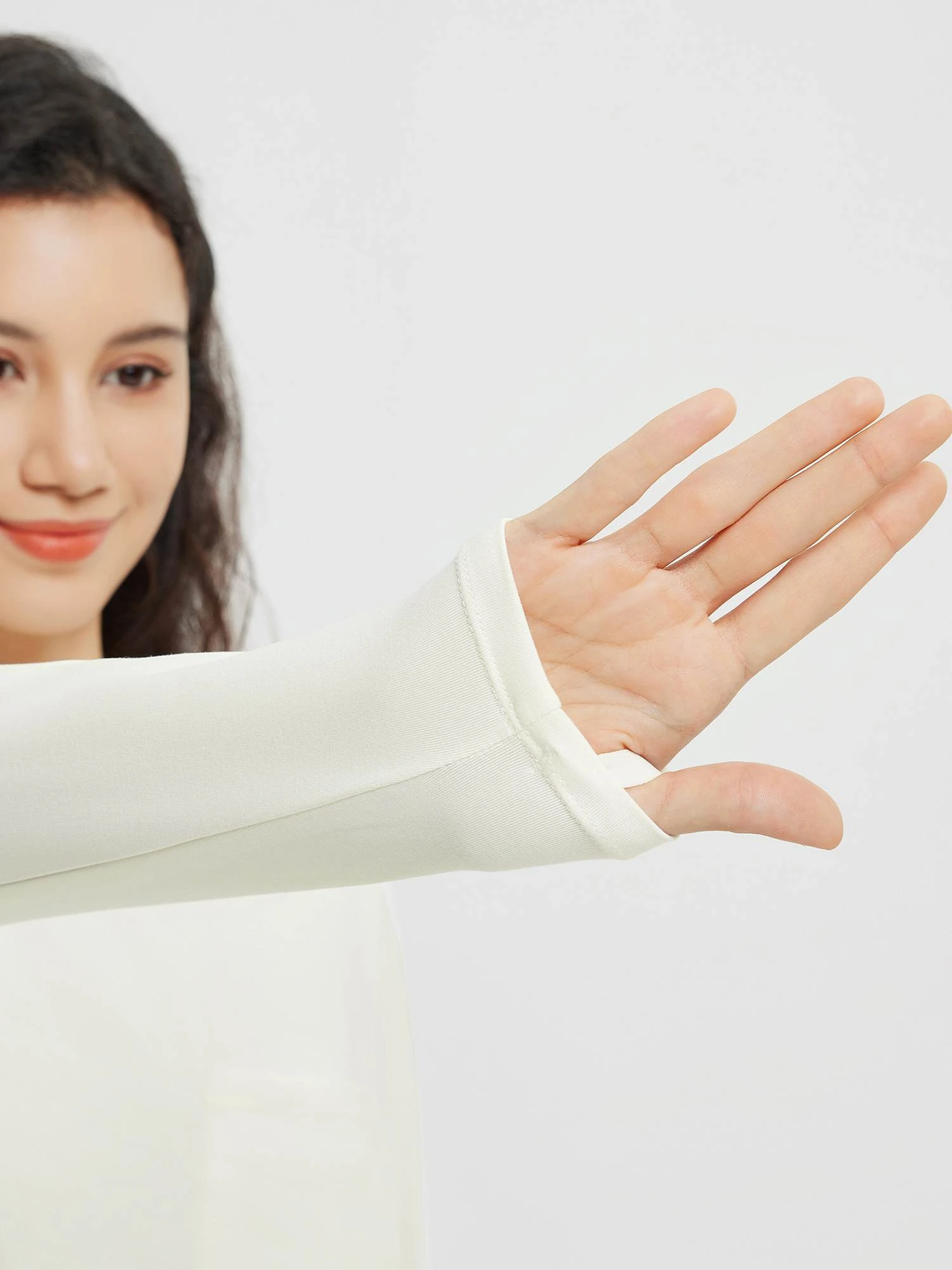 Running Flat Hem Front Chest Pocket Long Sleeve Shirt 2 Running Flat Hem Front Chest Pocket Long Sleeve Shirt - Image 2