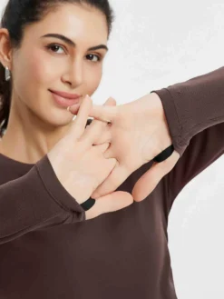 Women's Running Crew-Neck Long-Sleeve T-Shirt -Baleaf Clothing Shop bgr050 4 356c2164 82b7 42f5 a843 5bb93a446af4