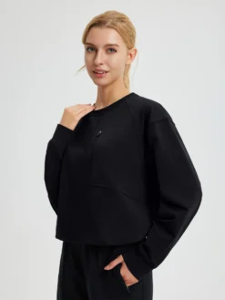 Running Plug-in Loose Fleece Long Sleeve T-Shirt -Baleaf Clothing Shop bgr051 2 e7dd9700 2359 4093 aa0f 9a1cb8b34bc8