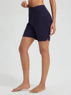 Women's 7" UPF 50+ Quick-Dry Swim Board Shorts -Baleaf Clothing Shop bgs001 4