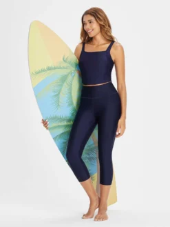 Women's 20" UPF 50+ Quick-Dry Swim Capris -Baleaf Clothing Shop bgs007 5