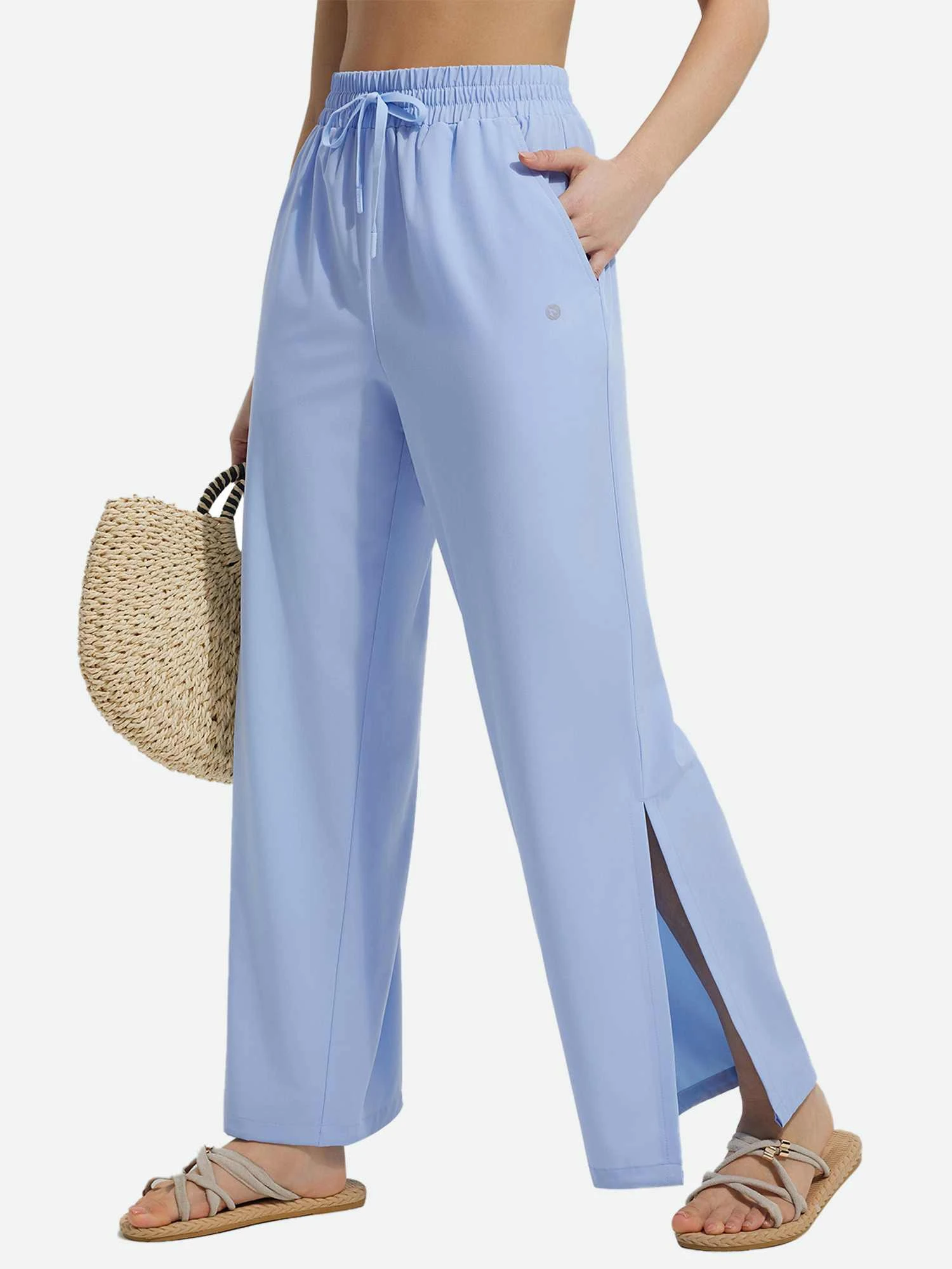 Women's UPF 50+ Quick-Dry Wide-Leg Swim Pants 19 Women's UPF 50+ Quick-Dry Wide-Leg Swim Pants - Image 19