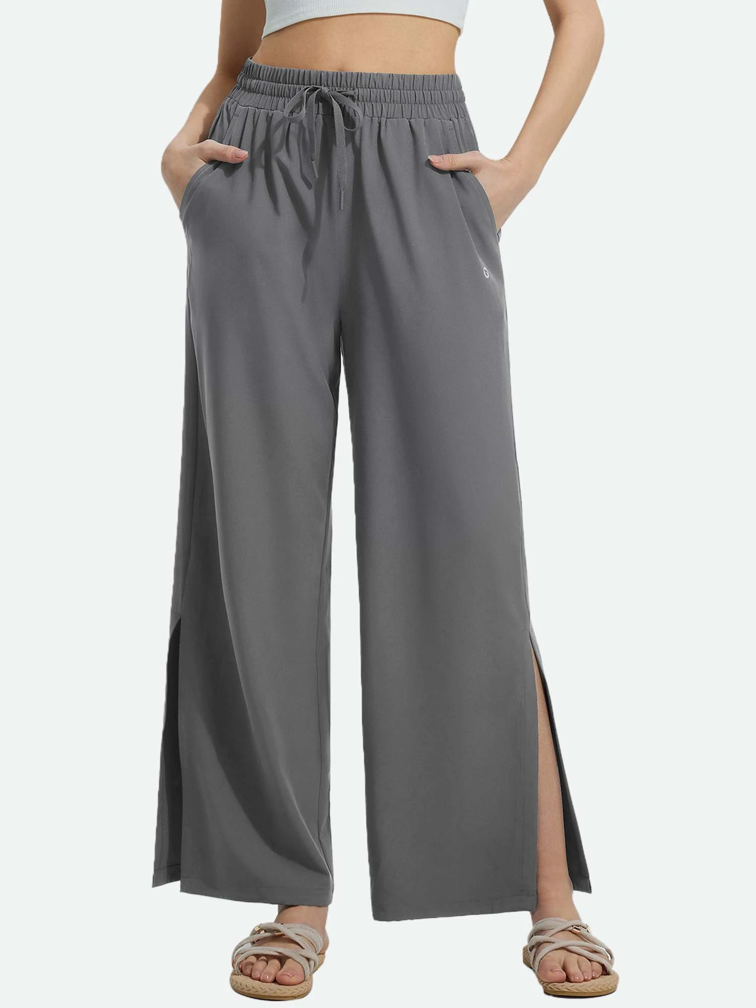 Women's UPF 50+ Quick-Dry Wide-Leg Swim Pants 13 Women's UPF 50+ Quick-Dry Wide-Leg Swim Pants - Image 13