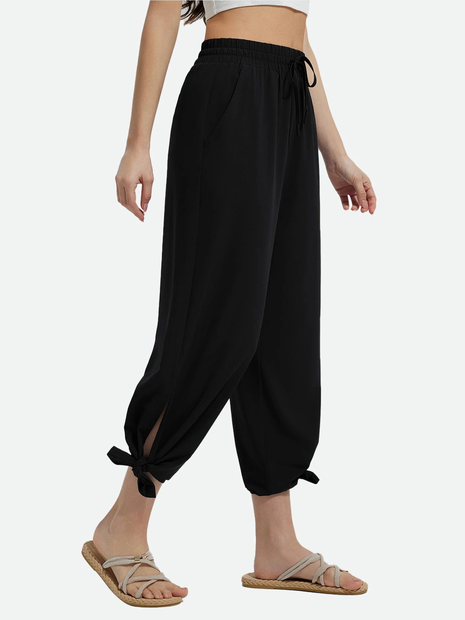 Women's UPF 50+ Quick-Dry Wide-Leg Swim Pants 2 Women's UPF 50+ Quick-Dry Wide-Leg Swim Pants - Image 2