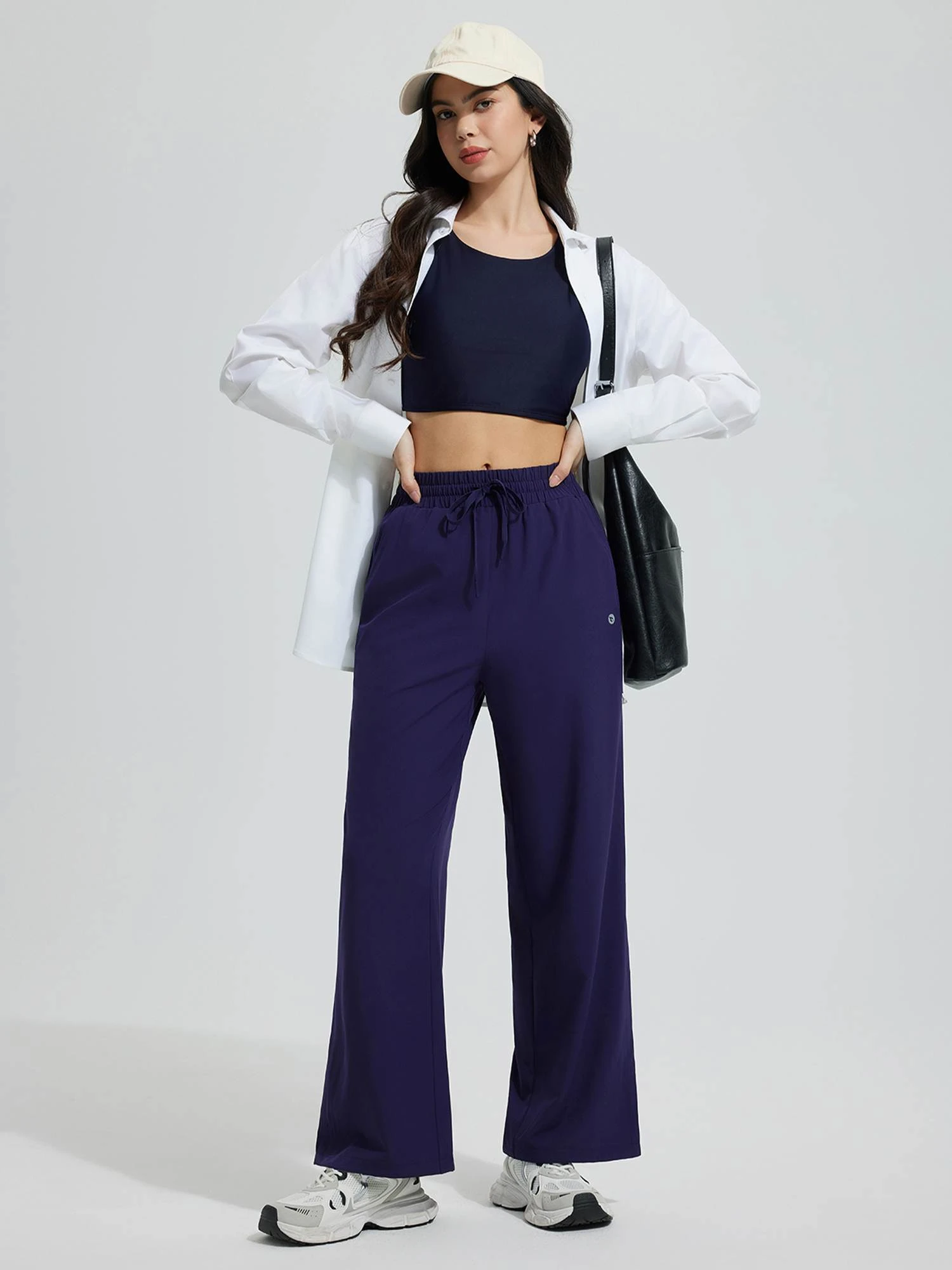 Women's UPF 50+ Quick-Dry Wide-Leg Swim Pants 12 Women's UPF 50+ Quick-Dry Wide-Leg Swim Pants - Image 12