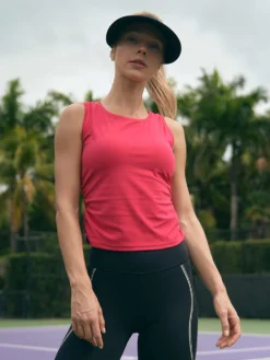 Power Glide Side Cinch Tank Top -Baleaf Clothing Shop bgy009 1 1