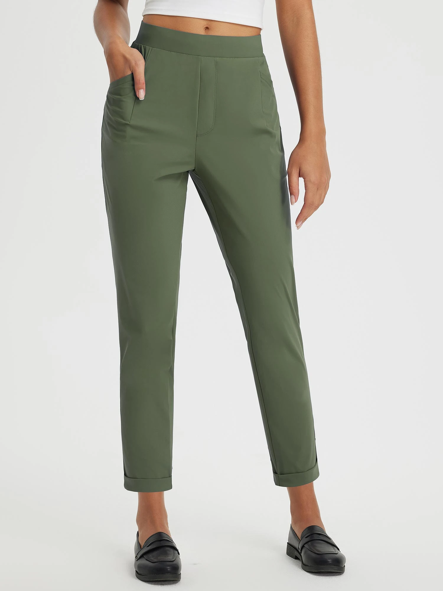 Dynamic Form High-Rise Tapered Trousers 19 Dynamic Form High-Rise Tapered Trousers - Image 19