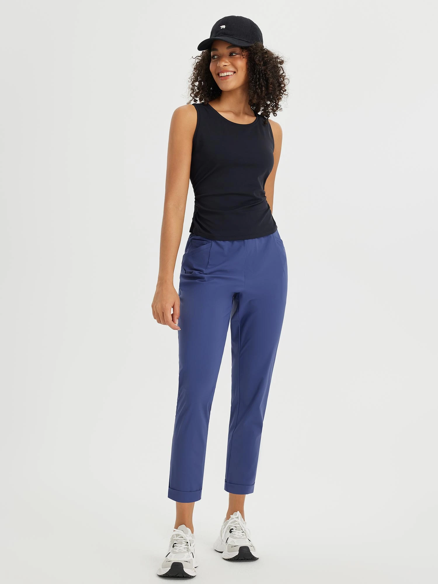 Dynamic Form High-Rise Tapered Trousers 8 Dynamic Form High-Rise Tapered Trousers - Image 8