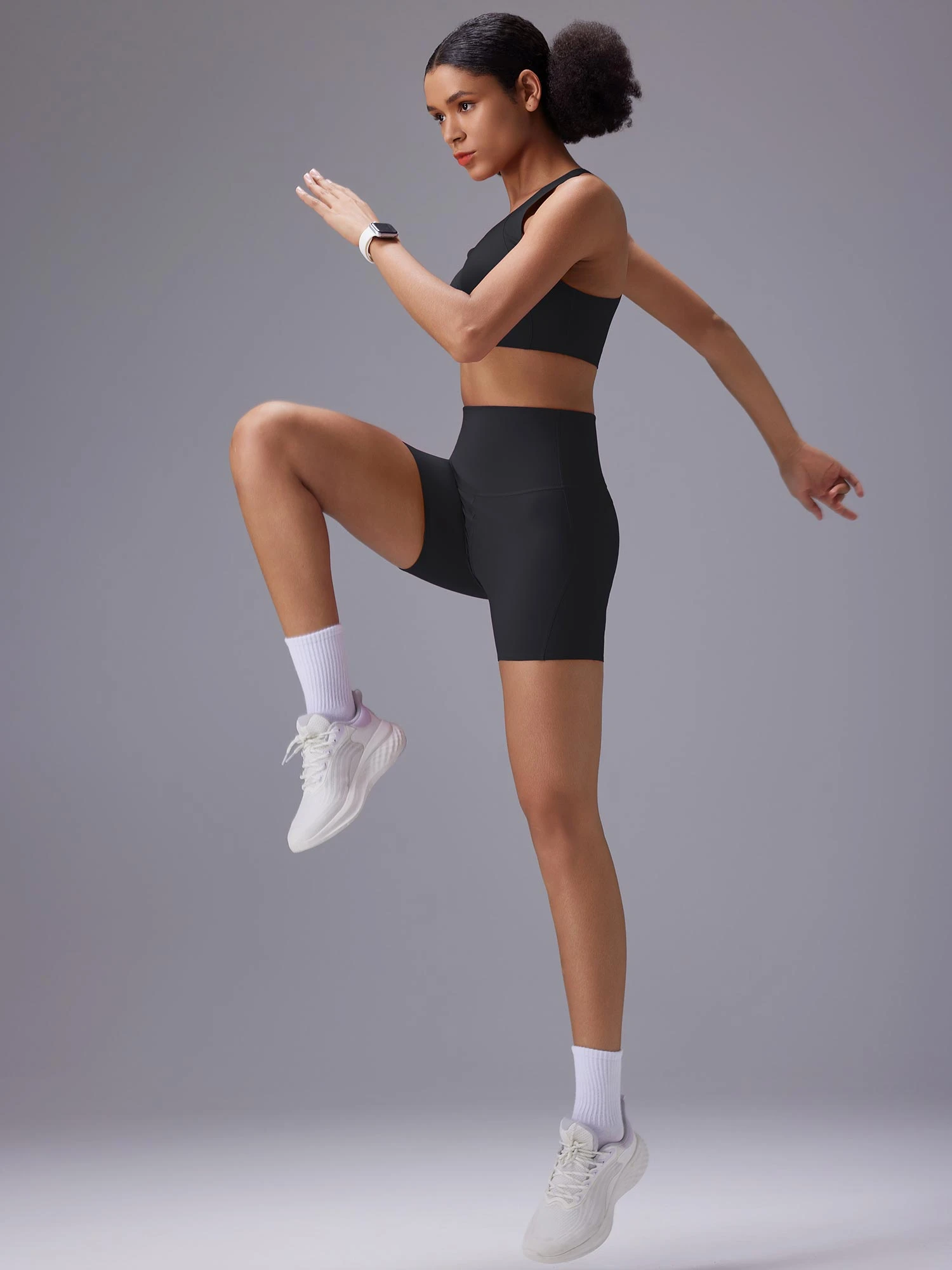 High Rise Compression Shorts 2 High Rise Compression Shorts - Image 2