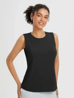 Racerback Open Back Tank Top