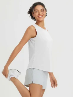 Racerback Open Back Tank Top -Baleaf Clothing Shop bgy031 2