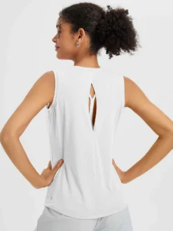 Racerback Open Back Tank Top -Baleaf Clothing Shop bgy031 3 1e0ac886 d236 4802 9e83 262384a7c025