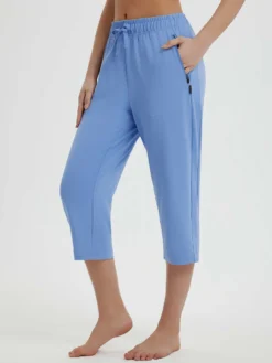 Women's 19" Quick-Dry Yoga Capri Pants -Baleaf Clothing Shop bgy034 2 5aa5678f 3301 4bcb 8f2f e487bd7c7f1f