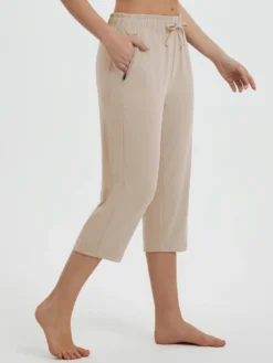 Women's 19" Quick-Dry Yoga Capri Pants -Baleaf Clothing Shop bgy034 4
